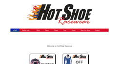 Desktop Screenshot of hotshoeracewear.com